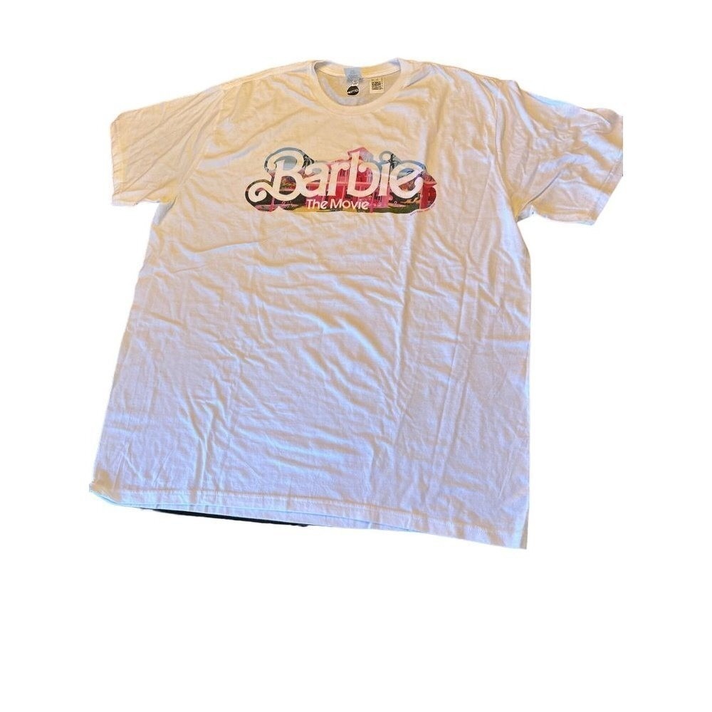 Barbie the Movie White T Shirt Size XX Large